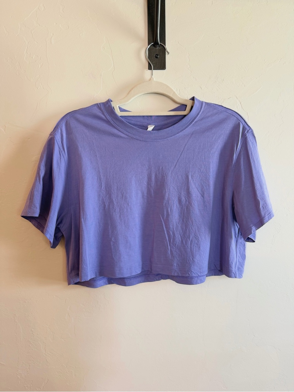 Lululemon All Yours Cropped T-Shirt *Dark Lavender